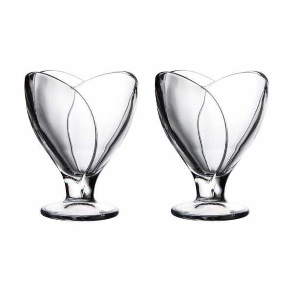 The PB Iceville Glass Ice Cream Cups Pack of 2, with the product number 51638, appears to be a set of two glass cups specifically designed for serving ice cream. These cups...