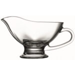 The PB Large Glass Sauce Gravy Boat with a 305ml capacity, model number 55022, seems to be a product designed for serving sauces or gravies. "Parcel Plus Rate" likely refers to...