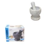 The Pestle and Mortar Set Garlic Herb Spice Resin Mixing Grinding Crusher Bowl is a kitchen tool used for grinding and crushing herbs, spices, garlic, and other ingredients....