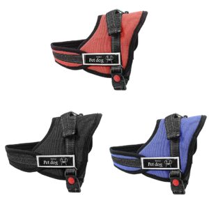 The "Pet Dog Adjustable Harness Size Medium Assorted Colours 3035M" is a product designed to fit medium-sized dogs. It features adjustable straps to ensure a comfortable and...