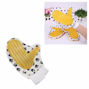 The Pet Dog Cat Grooming Glove is a versatile grooming tool designed for pet owners to easily groom their dogs or cats. This glove is typically one size fits all, making it...