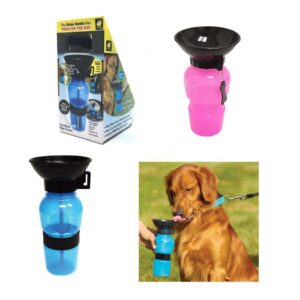 The Pet Dog Portable Travel Aqua Water Bottle with a capacity of 0.5 liters is a convenient accessory for pet owners on the go. It is designed to help you easily provide water...