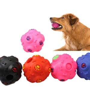 The Pet Dog Toy Ball with Sound is a playful and engaging toy designed for dogs. It features a noise-making mechanism that emits sounds to capture your pet's attention and keep...