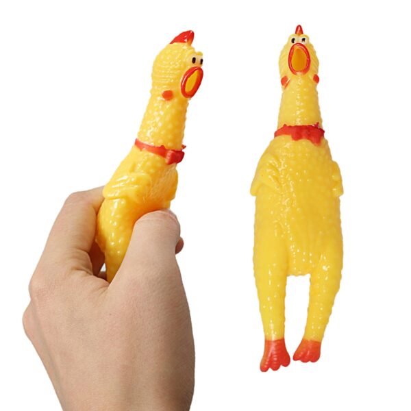 The Pet Dog Toy Mini Shrilling Squeaky Chicken is a small, 16 cm toy designed for dogs. It's typically made of rubber or latex and emits a loud squeak or shrill noise when...