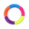 The Pet Dog Toy Multicolour Soft Rubber Dental Chew Ring Toy is a 13 cm chew toy designed for dogs. Made from soft rubber, this toy is intended to help maintain dental health by...