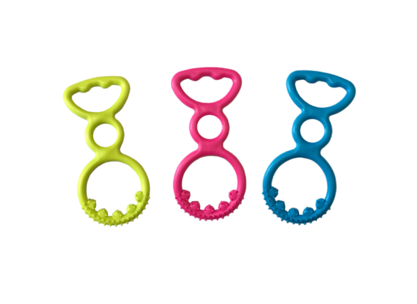 The "Pet Dog Toy Ring 18 cm Assorted Colours 7760" seems to be a dog toy designed for playful activities with your pet. The ring is 18 cm in diameter and comes in assorted...