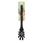 The "Plastic Cooking Pasta Noodle Scooping Spoon SG3001" is a kitchen utensil designed for handling and serving pasta and noodles. It measures 7x35 cm and comes in a speckled...