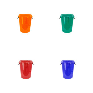 The Plastic Eco Storage Drum Bin Bucket with 2 Side Handles is a versatile storage solution with a capacity of 30 liters. It comes in assorted colors, allowing you to choose...