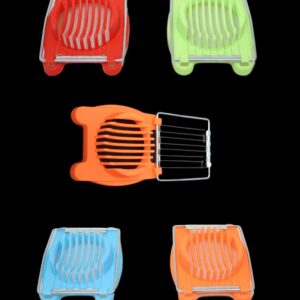 The "Plastic Egg Slicer 10 x 8 cm Assorted Colours 6210" is a kitchen tool designed to slice boiled eggs neatly and evenly. It measures 10 cm by 8 cm and comes in a variety of...