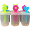 The Plastic Ice Popsicle Maker Box you're referring to is designed to create homemade popsicles. It typically features a set of molds that allow you to make six popsicles, each...