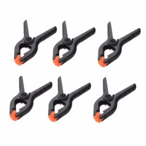 The Plastic Market Stall Spring Clamp 2" Pack of 6, often identified with a product code such as 2231, is typically a set of durable clamps used for securing items at market...