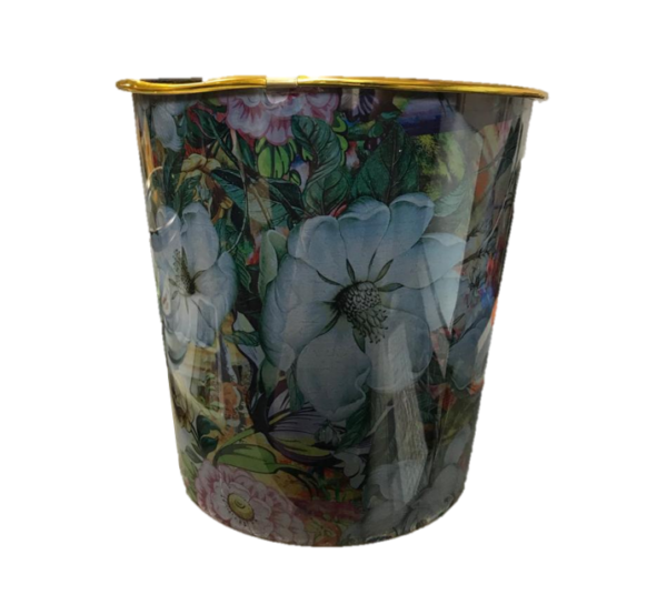 The "Plastic Printed Floral Design Paper Office Bin" is a waste bin designed for office use. It measures 22 x 21 cm and features assorted floral designs printed on plastic. This...