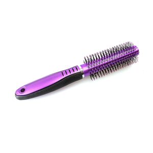 The Plastic Round Hair Brush, measuring 22 cm, is available in assorted colors and is identified by the number 2187. It is typically shipped at a parcel rate. This type of...