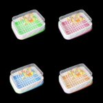 The "Plastic Soap Box with Printed Bear Design Assorted Colours 0433" is a practical and stylish item designed for storing soap. It features a cute printed bear design, making...