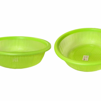 The "Plastic Strainer Fruit Washing Drainer Basket" is a kitchen tool designed for washing and draining fruits and vegetables. It measures 34.5 x 9.5 cm, making it a compact yet...