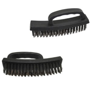 The Plastic Wire Brush Black Cleaning Scrubbing Indoor Outdoor Brush 16cm 6058 is a versatile cleaning tool designed for both indoor and outdoor use. It features durable plastic...