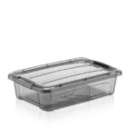The Poli Rectangle Food Storage Container Box is a practical and versatile storage solution with a capacity of 2.8 liters. It measures 30cm in length and 7cm in width, making it...