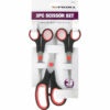 The Prima Scissor Set 3 Pack typically includes three pairs of scissors, which may vary in size and function. These sets are often designed for general use, including tasks such...