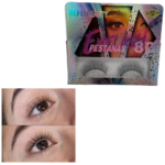 The product "8D False Eyelashes Beauty 1 Pair 6688" refers to a set of false eyelashes that are designed with an 8D effect. This typically means that the lashes have a...