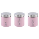 The product in question is a set of three airtight food canisters from the Gems brand, featuring an "Apple Blossom" design. Each canister in the set measures 10 x 12 cm. These...