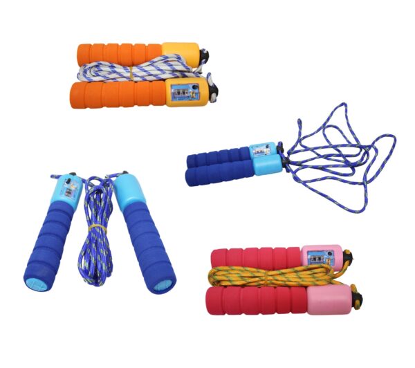 The product you mentioned is a children's skipping rope with a counter and soft handle, available in assorted colors. The model number is 0378 A, and it's being offered at a...