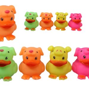 The product you mentioned seems to be a pet dog toy, specifically a squeaky duck dressed in an animal suit. It measures 7 cm and comes in assorted colors. The item likely has a...