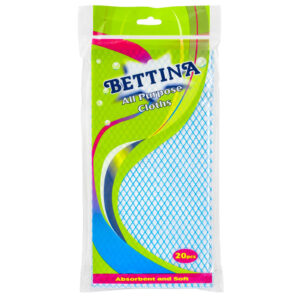 The product you’re referring to appears to be a bulk purchase of cleaning cloths. Bettina All Purpose Cloths are likely designed for various cleaning tasks around the home or...