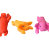 The product you're describing is a pet dog toy designed to resemble a flat laying roasted pig. It measures 12 x 6 cm and comes in assorted colors. The toy includes a squeaker,...