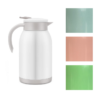 The product you're describing is a stainless steel tea or coffee pot with a capacity of 900ml. It features a plastic handle for ease of use and safety, as the plastic handle...