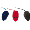 The product you're describing seems to be a pack of pet cat toys, specifically velvet squeaky mice. These toys are likely designed to entertain cats, providing them with...