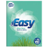 The product you're referring to appears to be a case containing six packages of Easy Laundry Powder, each weighing 884 grams, and featuring Aloe Vera as one of its components....