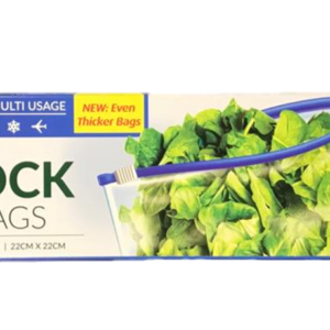 The product you're referring to is a pack of large Ziplock food storage bags. Each bag measures 22 x 22 cm, and the pack contains 12 bags. These bags are likely designed for...