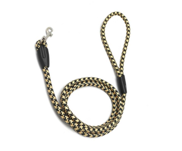 The product you're referring to is a pet dog leash with a metal hook clip. The dimensions of the leash are 8 mm in thickness and 1.2 meters in length. It comes in assorted...