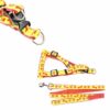 The product you're referring to is a reflective dog leash and harness set featuring a printed design with paw and bone motifs. With a length of 85 cm, it is designed to enhance...