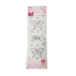 The product you're referring to is likely a set of decorative stickers designed to look like crystals or gems in the shape of butterflies. These stickers come in assorted...