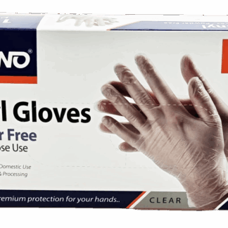 The product you're referring to seems to be a box of 100 large disposable vinyl examination gloves. These gloves are clear, powder-free, and latex-free, making them suitable for...