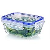 The Rectangular Clear Plastic Food Storage Container with Sealing Lid, model D30111, is designed to store food securely. With a capacity of 400ml, it is a practical choice for...