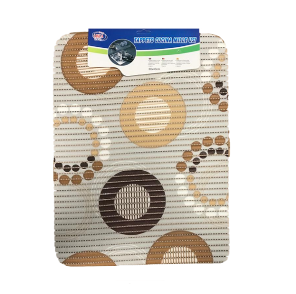 The Rectangular Soft Anti-Slip Sink Mat, measuring 30 x 40 cm, is a functional and practical kitchen accessory designed to protect your sink and dishes. It features an anti-slip...