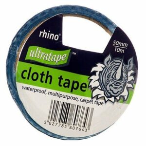 The Rhino Gaffer Cloth Tape Assorted 50mm x 10m - Case of 6 refers to a product package that includes six rolls of gaffer tape. Each roll of tape is 50mm in width and 10 meters...