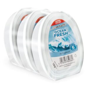 The Sachets Gel Air Freshener Ocean Fresh 3 Pack - Case of 8 is a product offering typically meant for commercial or bulk purchases. Each case contains eight packs, and within...