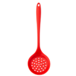 The Silicone Skimmer Slotted Draining Spoon is a kitchen utensil designed for skimming, draining, and straining foods from liquids. It measures 32 x 9.5 cm, providing a generous...