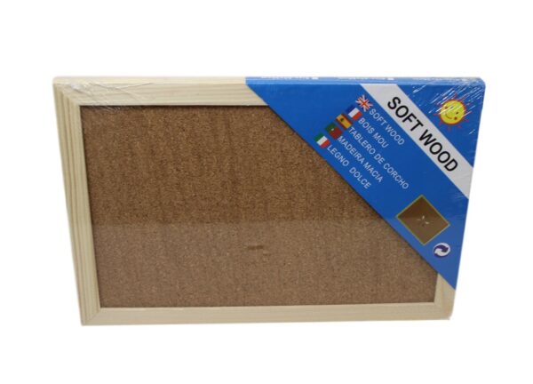 The Soft Wood Pinning Board is a versatile item often used in schools, offices, and for arts and crafts projects. Measuring 30cm x 20cm, it provides ample space for pinning...