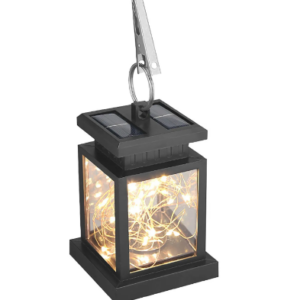 The Solar Umbrella Lantern with Peg Clip is a garden decoration light featuring a charming fairy light stars design, model number 6701. This product is designed to add a...