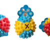 The Spikey Dog Toy Treat Ball is a 7 cm toy designed for dogs. It features a spiky texture that helps to massage gums and clean teeth while your dog plays. The toy can also be...