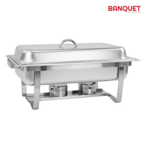 The SQ Professional Banquet Chafing Dish 9L P97291 is a catering product designed for serving hot food at events, buffets, or gatherings. It holds up to 9 liters, making it...