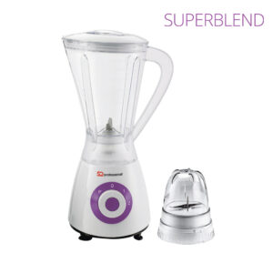 The SQ Professional Blitz Blender and Grinder is a versatile kitchen appliance designed to make food preparation easier. With a power output of 600W, this blender and grinder...