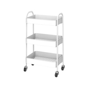 The SQ Professional Durane Kitchen Trolley Storage Rack is a versatile and practical storage solution for your kitchen. With its three-tier design, it provides ample space to...