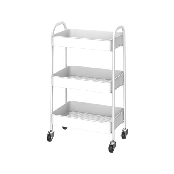 The SQ Professional Durane Kitchen Trolley Storage Rack is a versatile and practical storage solution for your kitchen. With its three-tier design, it provides ample space to...