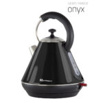 The SQ Professional Gems Legacy Kettle is a 1.8-litre electric kettle with a power rating of 2200 watts. The specific model you're referring to is the Onyx 3430. This kettle...