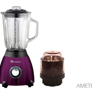 The SQ Professional Luminate Blender and Grinder 500W in Amethyst is a kitchen appliance designed for blending and grinding tasks. With a 500-watt motor, it is suitable for a...